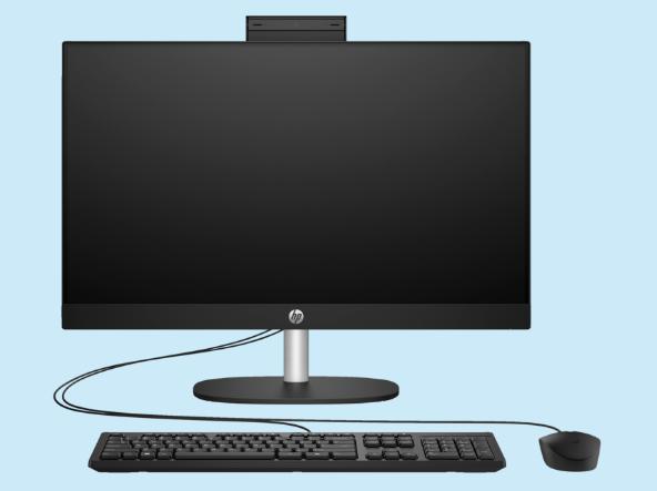 Buy AIO HP 24-CR0258 CI7 13TH GEN 16GB 512GB SSD 24 INCH DOS NEW BLACK