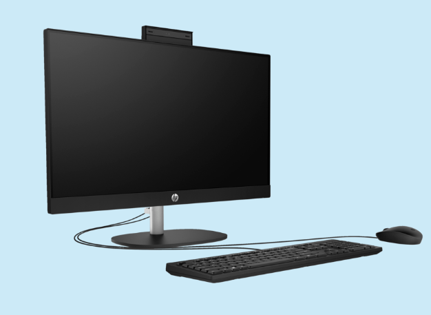 Buy AIO HP 24-CR0258 CI7 13TH GEN 16GB 512GB SSD 24 INCH DOS NEW BLACK