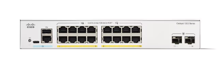 Buy Cisco Catalyst  - switch - 16 ports - managed - rack-mountable C1300-16P-2G