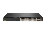 Buy JL660A Aruba 6300M 24-port HPE Smart Rate1/2.5/5GbE Class 6 PoE and 4-port SFP56 Switch