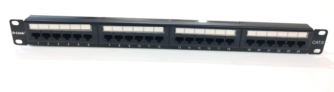 Buy DLINK PATCH PANEL 24 PORT FULL-LOADED PATCH PANEL