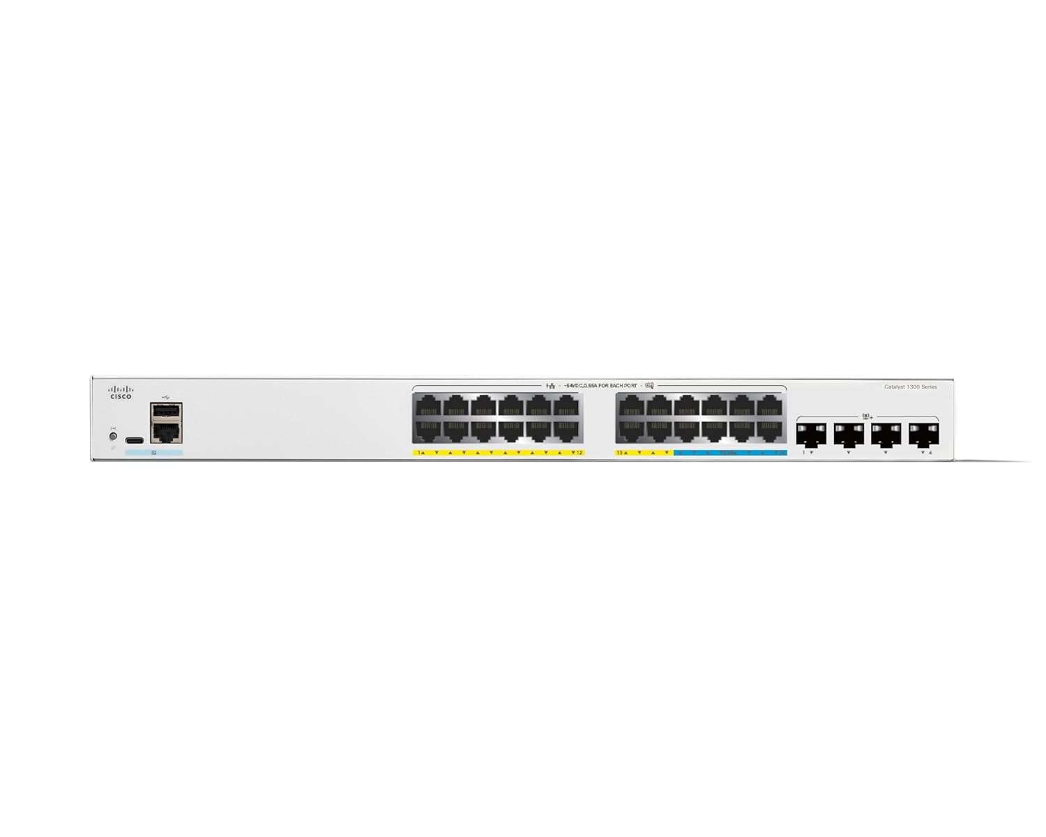 Buy Cisco Catalyst switch - 24 ports - managed - rack-mountable C1300-24MGP-4X