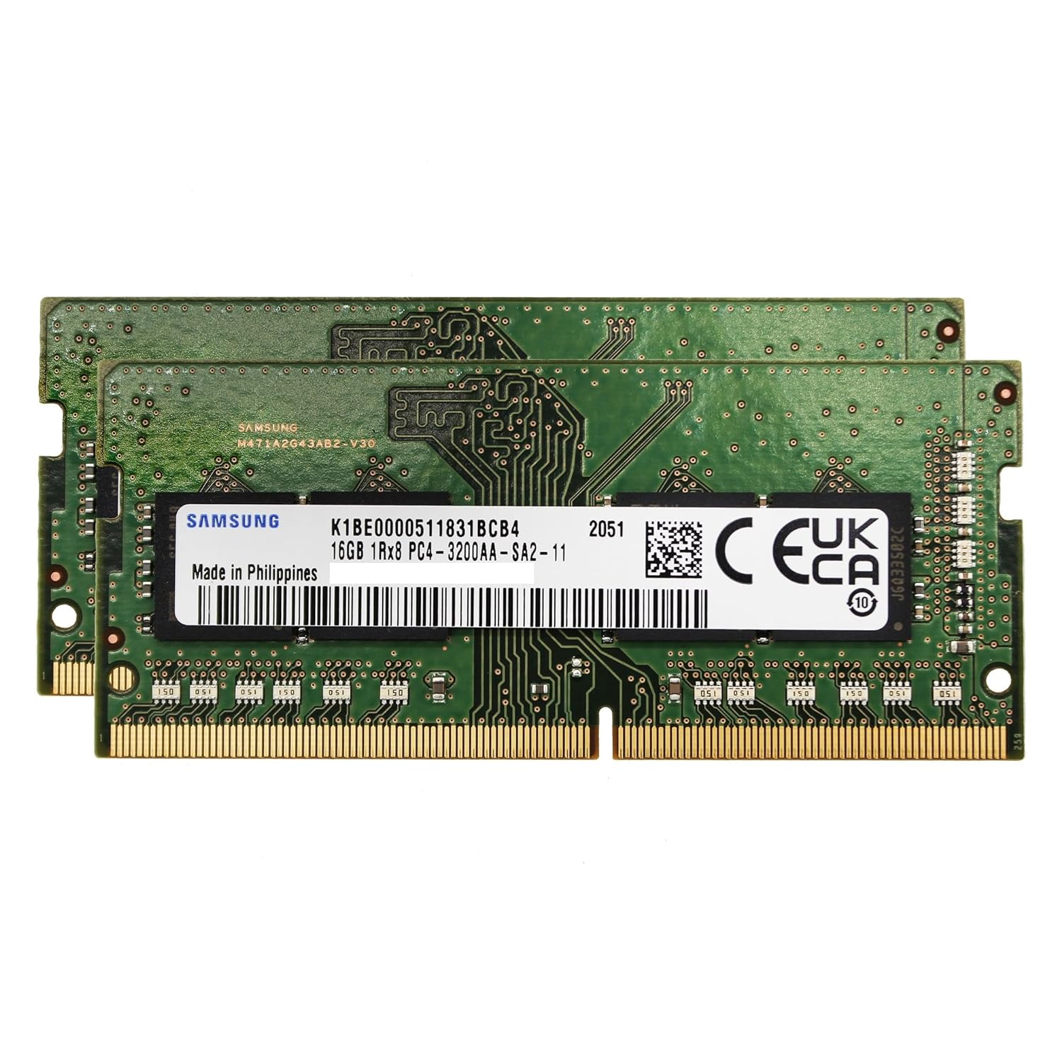 Buy M471A2G43AB2-CWE Samsung - DDR4 - module - 16 GB - SO-DIMM 260-pin - 3200 MHz / PC4-25600 - unbuffered