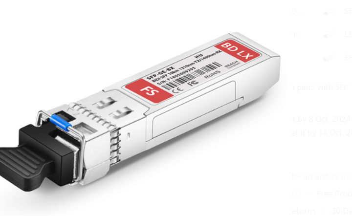 Buy SFP-GE-LX-SM1310-BIDI Optical Transceiver Module