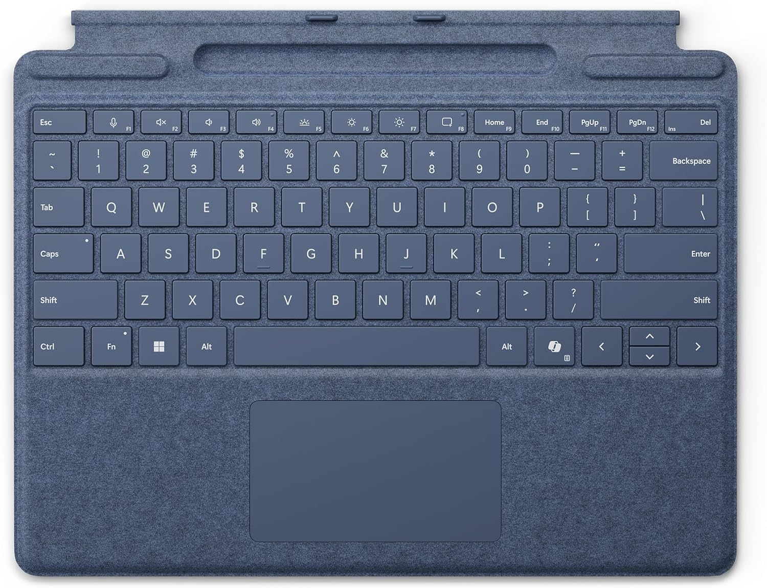 Buy Microsoft Surface Pro Keyboard for Pro , With Slim 2 Pen, Eng Arabic, Sapphire 8X6-00204