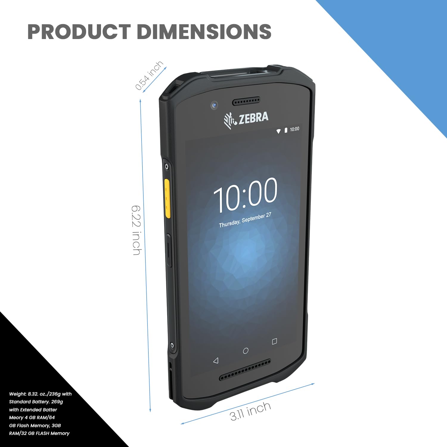 Buy ZEBRA TC210-K01B212-A6 Mobile Computer