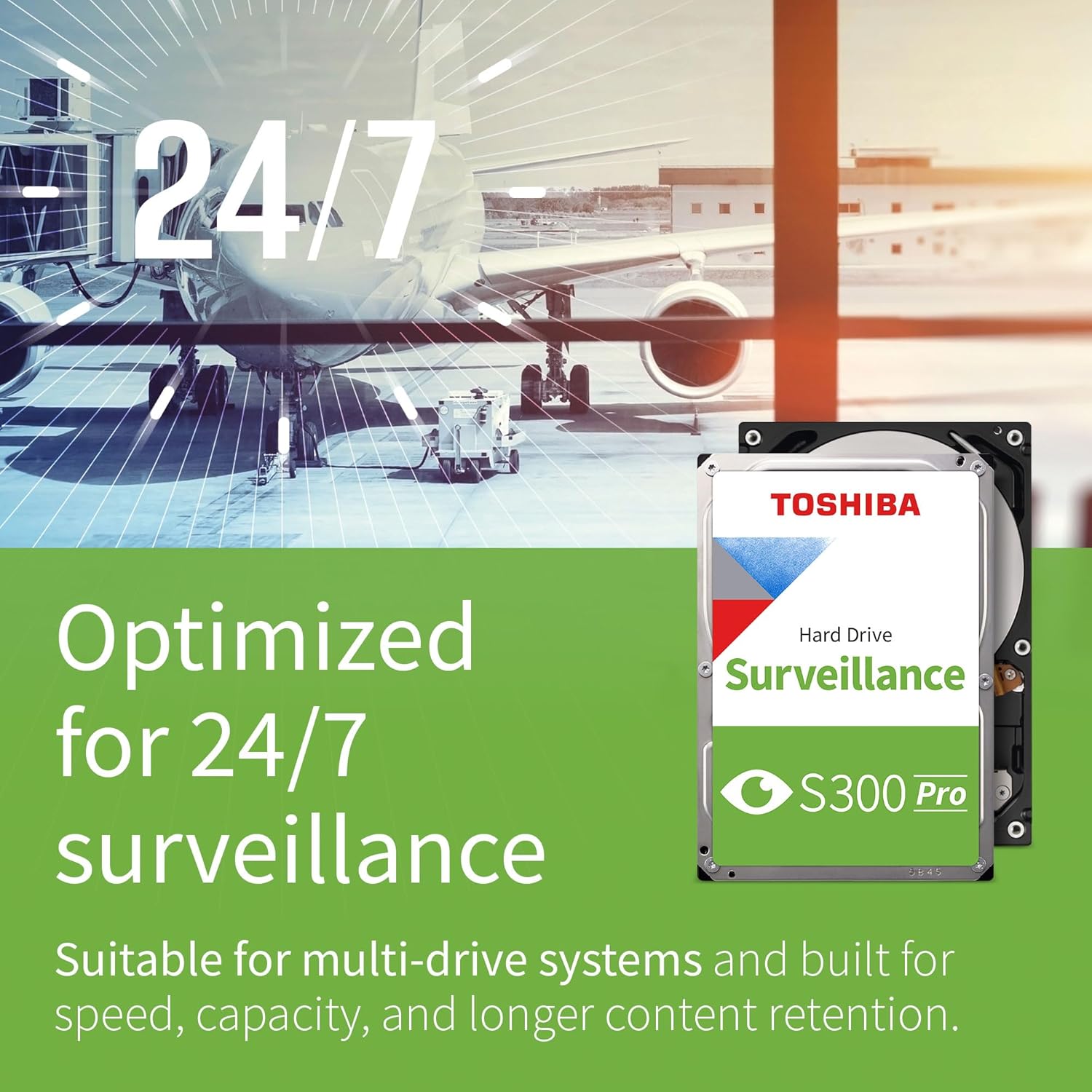 Buy Toshiba 8TB S300 PRO 7200 RPM 512MB Cache 3.5