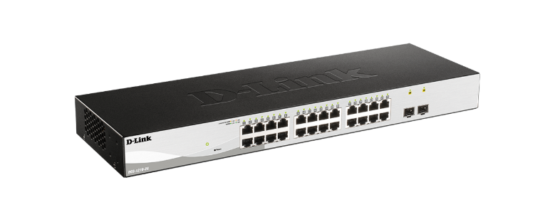 Buy D-Link 24 Port Poe Smart Managed Gigabit Switch with 2 SFP Ports DGS-F1210-26PS-E