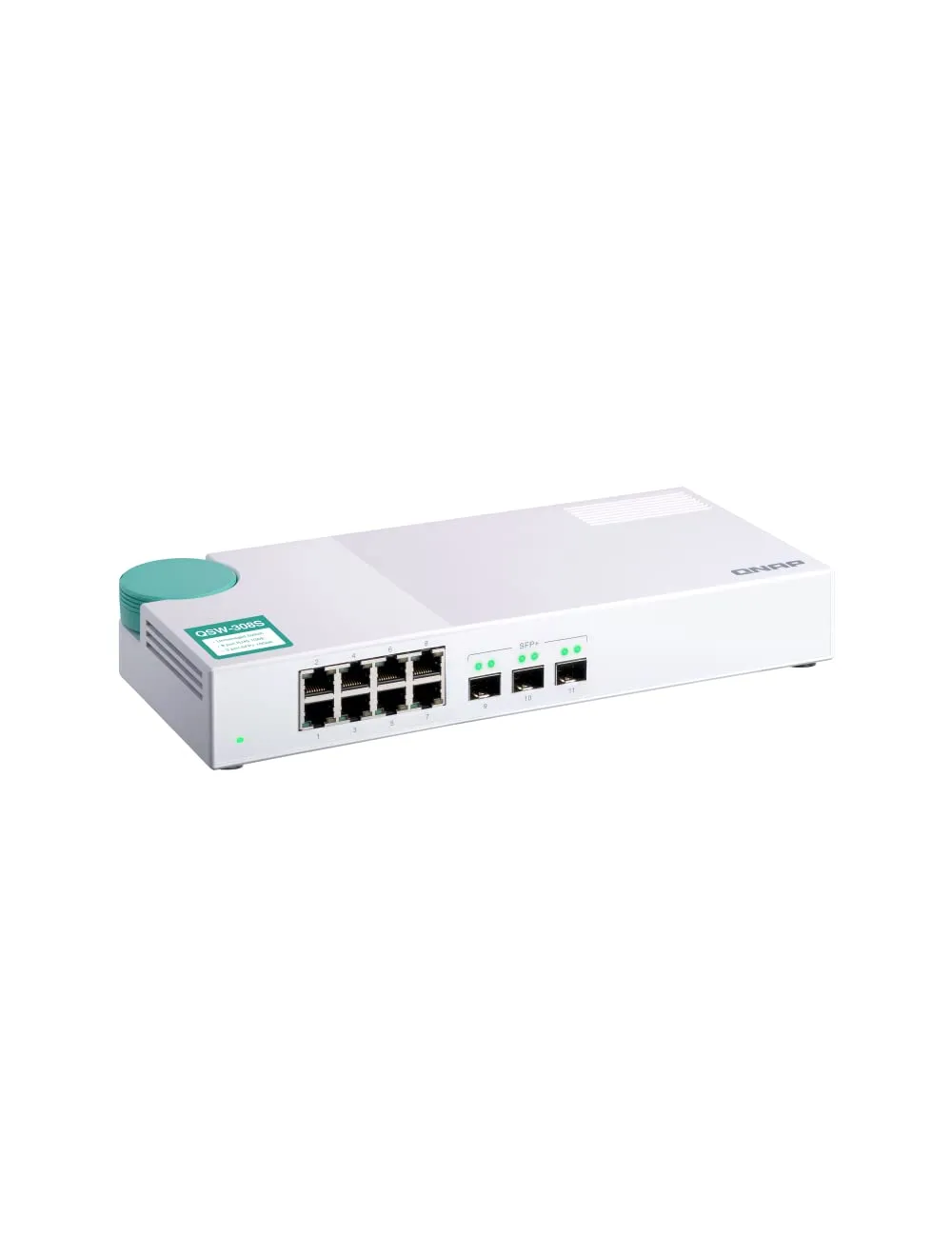 Buy QNAP 10GbE Switch, with 3-Port 10G SFP+ and 8-Port Gigabit Unmanaged Switch QSW-308S