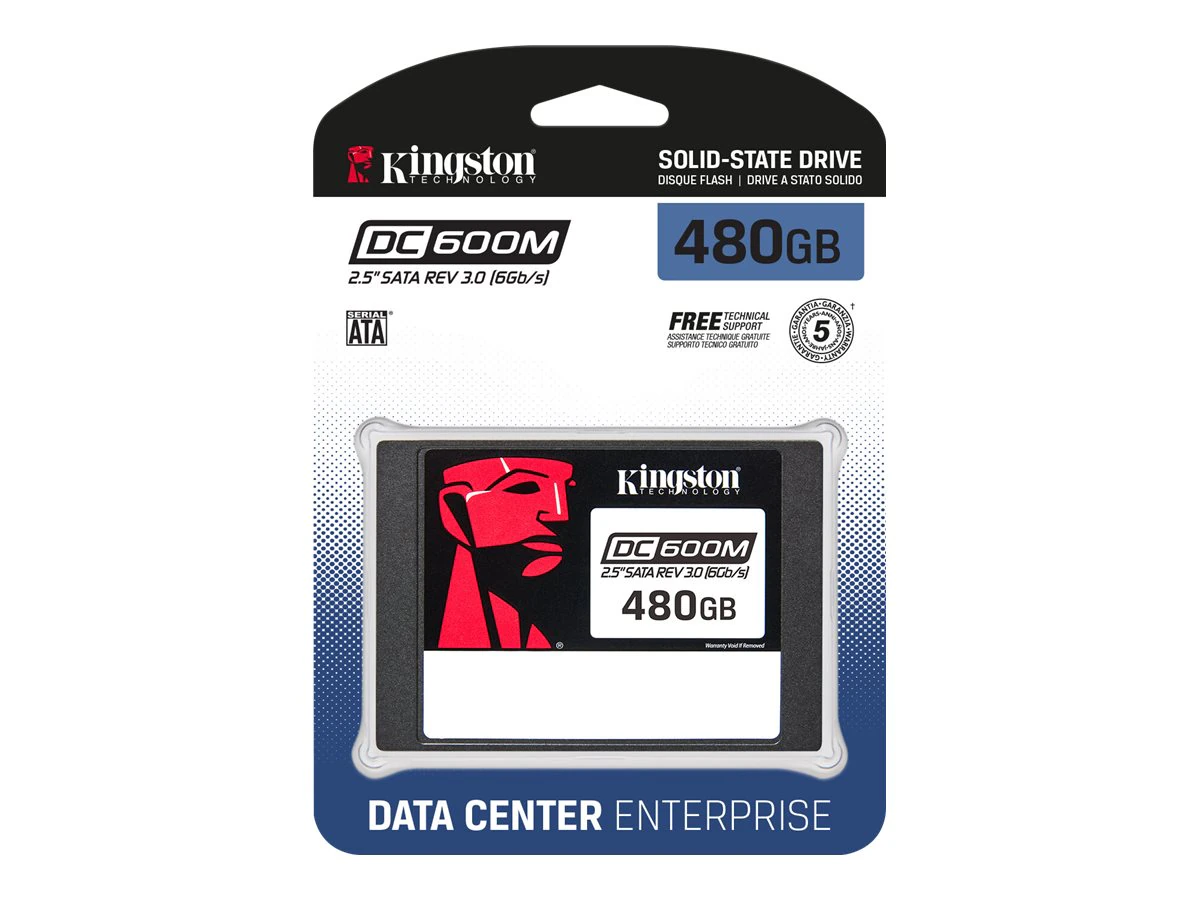 Buy SEDC600M480GB Kingston DC600M 480GB Mixed Use Enterprise 2.5” SSD