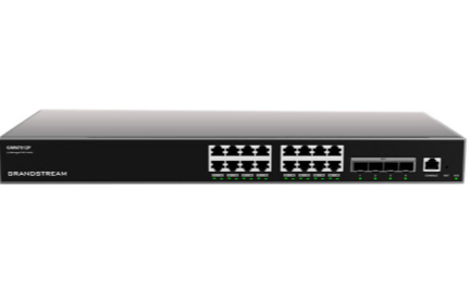 Buy Grandstream – 16-Port Gigabit PoE+ Layer 3 Managed Switch GWN7812P