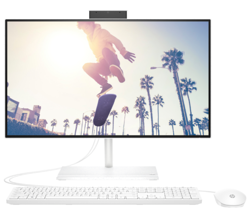 Buy HP AIO 24-cr0299nh i3-1315U 8GB/512GBSSD/23.8FHD/N-TCH/DOS/WHITE/ENG