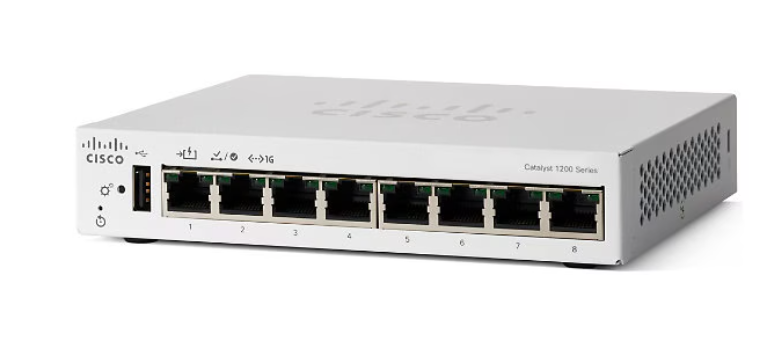 Buy Cisco Catalyst switch - Gigabit Ethernet - 8 ports - smart C1200-8T-D