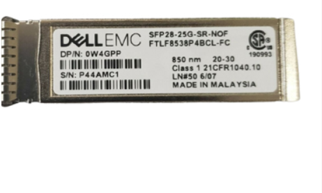 Buy 407-BBXX Dell Networking, Transceiver, 25GbE SFP28 SR, No FEC, MMF, Duplex LC