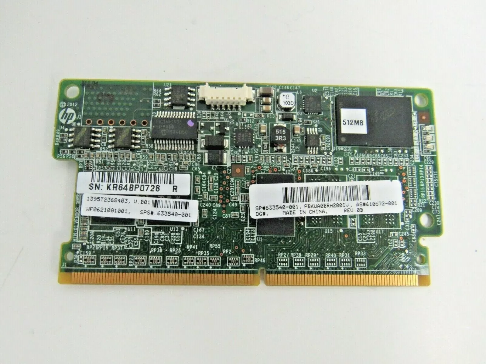 Buy 633540-001 HP 512MB FLASH BACKED WRITE CACHE FOR SMART ARRAY P420 CONTROLLER
