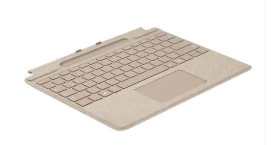 Buy Microsoft Surface Pro English/Arabic Keyboard With Pen Storage Dune 8XA-00158