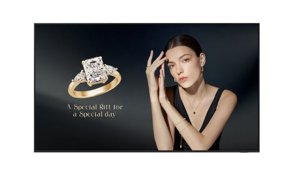 Buy Samsung  115 Super Sized LCD Signage with Anti-Glare -LH115QHFEBGXUE