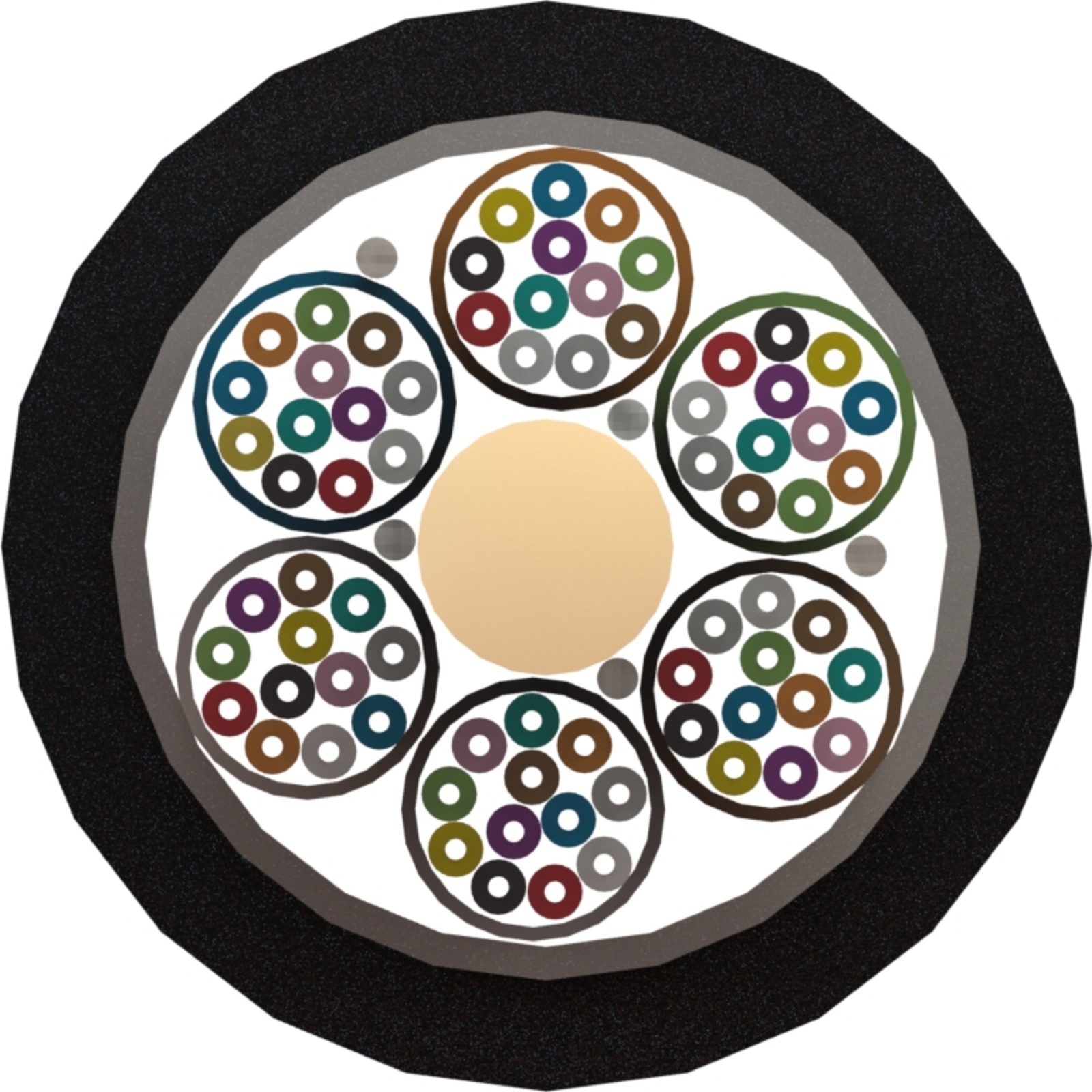 Buy 330-144  Enbeam Multi Loose Tube External OS2 SM G652D Fibre Cable - 144-core