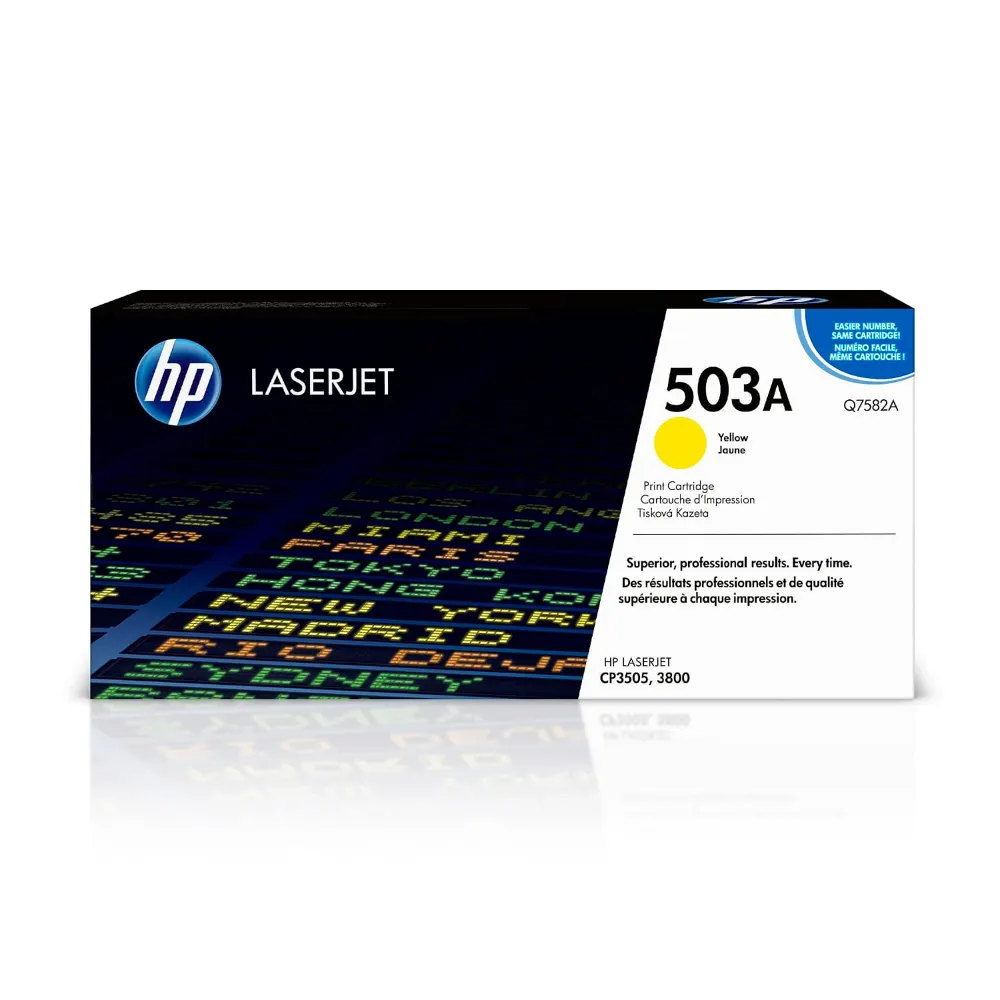 Buy HP Laserjet Color Print Cartridge (Yellow) Q7582A