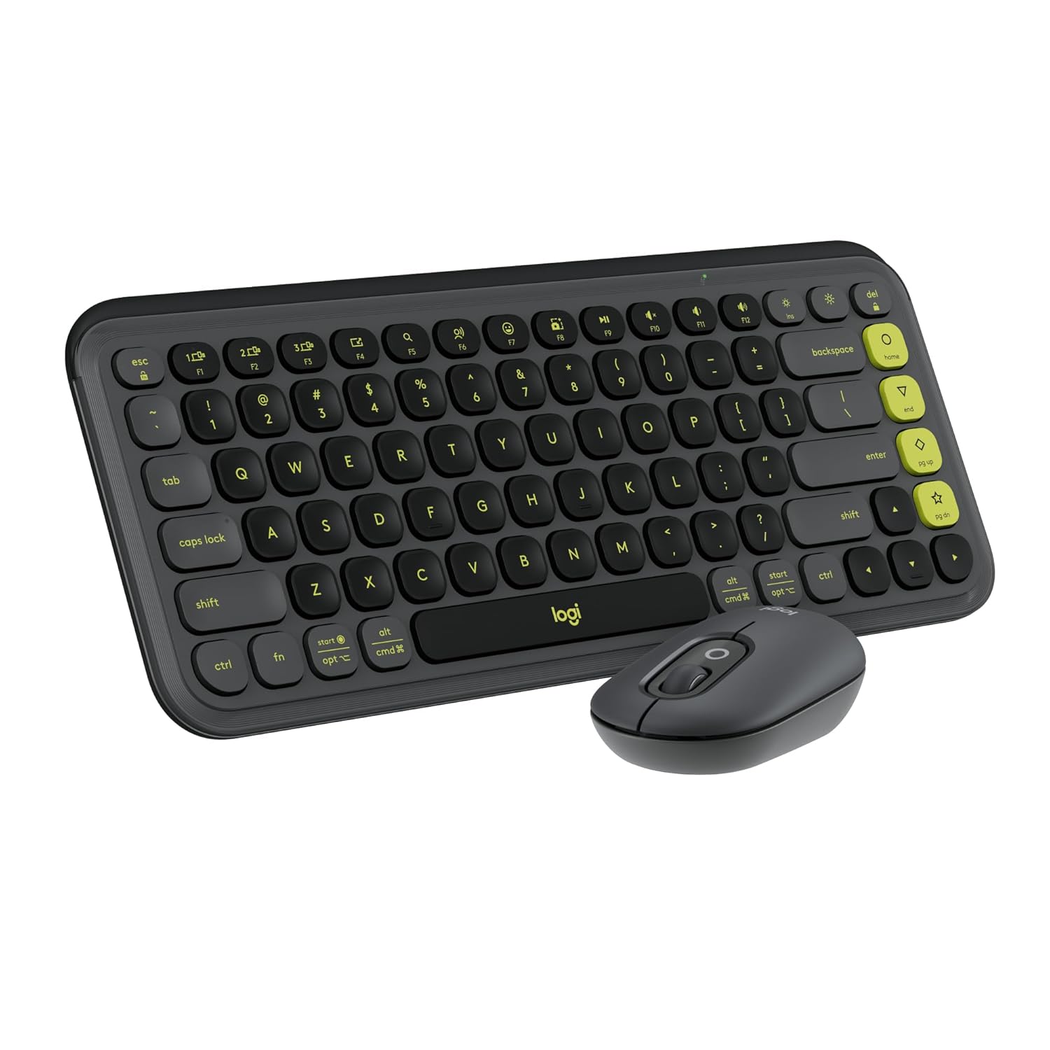 Buy Logitech POP ICON Keyboard & Mouse Combo Graphite Eng 920-013140