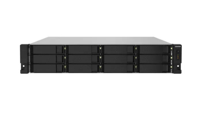 Buy QNAP TS-1232PXU-RP-4G 12-Bay NAS Enclosure ARM Quad-Core 4GB DDR4 Rackmount Server
