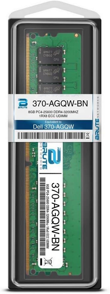 Buy Dell 8GB MEMORY 3200MT/s UDIMM ECC 370-AGQW