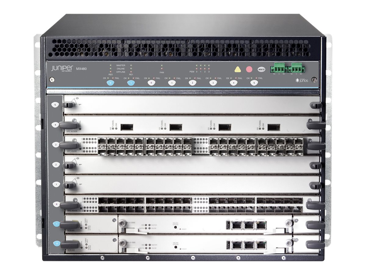 Buy MX480-PREMIUM3-DC Juniper Networks MX-series MX480 - router - rack-mountable