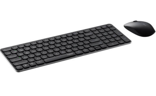 Buy Rapoo Wireless Combo (KB+MSE) Multimode Slim Black 9320M