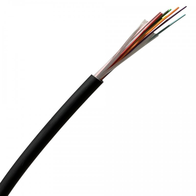 Buy 206-001 Internal/External Grade Tight Buffered Fibre Cable 6 Core 9/125 OS2 G657 A2