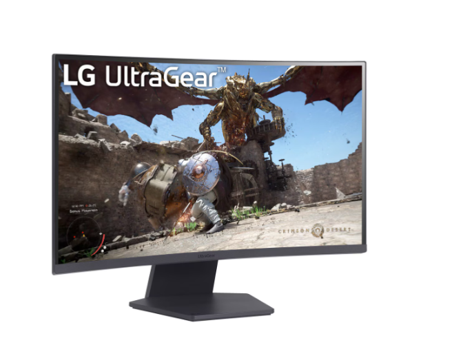 Buy 27GS60QC-B.AMAQ LCD Monitor 27 (OS, Wide) curved gaming monitor