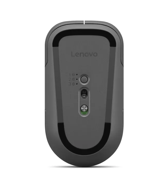 Buy Lenovo Wireless Multi-Mode Pro Plus Mouse 6050 4Y51S61878 Luna Grey Optical Mouse 4000 DPI Silent Click