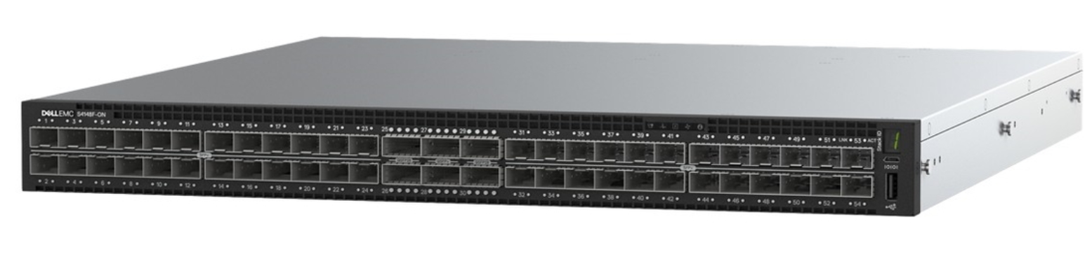 Buy Dell EMC S4148F Switch - 48x10GbE SFP+, 4xQSFP28, 2xQSFP+, OS10