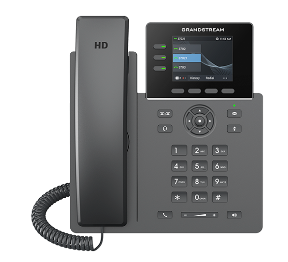 Buy Grandstream 3-Line Carrier-Grade IP Phone GRP2611G