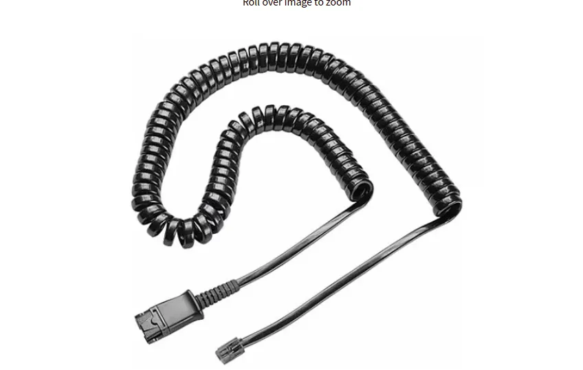 Buy HP Poly M22 Replacement Coil Cord for Headset 85R38AA