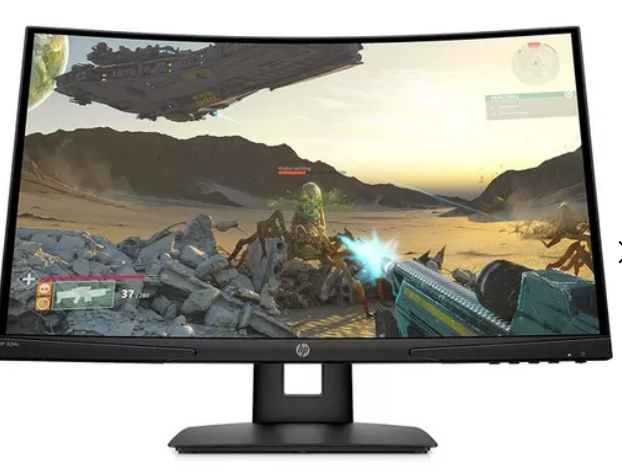 Buy 9FM22AS#ABV HP X24C 23.6'' FHD VA/ HDMI; DisplayPort/Curved GAMING