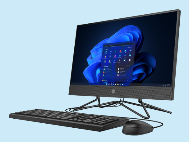 Buy 6D418EA#BH5 HP AIO 200 G4 i5-1235U 8GB 512GB SSD Intel® Iris® Xᵉ Graphics 21.5 FHD BLACK