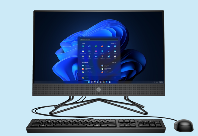 Buy 6D418EA#BH5 HP AIO 200 G4 i5-1235U 8GB 512GB SSD Intel® Iris® Xᵉ Graphics 21.5 FHD BLACK