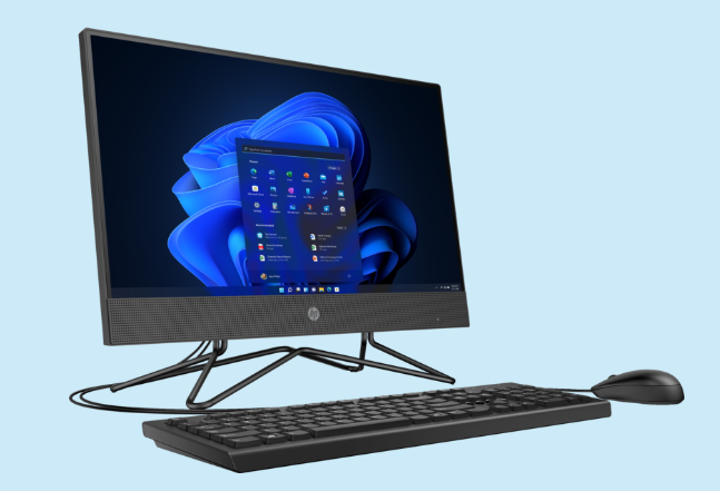 Buy 6D418EA#BH5 HP AIO 200 G4 i5-1235U 8GB 512GB SSD Intel® Iris® Xᵉ Graphics 21.5 FHD BLACK