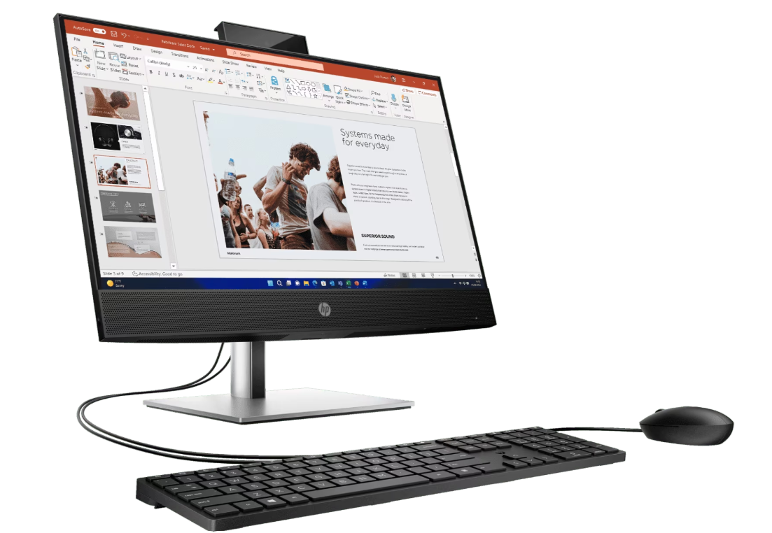 Buy HP ProOne 440 G9 AIO, Intel i5-13500T, 8GB RAM, 512GB SSD, DOS, Non-Touch, 1YR