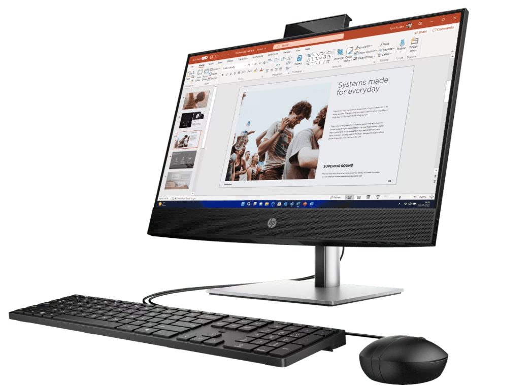 Buy HP ProOne 440 G9 AIO, Intel i5-13500T, 8GB RAM, 512GB SSD, DOS, Non-Touch, 1YR