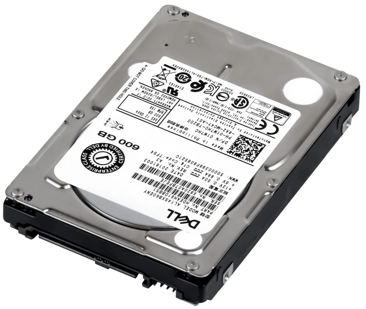 Buy Dell 600GB 15K 12GBPS SAS HDD with 3.5 in caddy 1W7HC AL14SXB60ENY