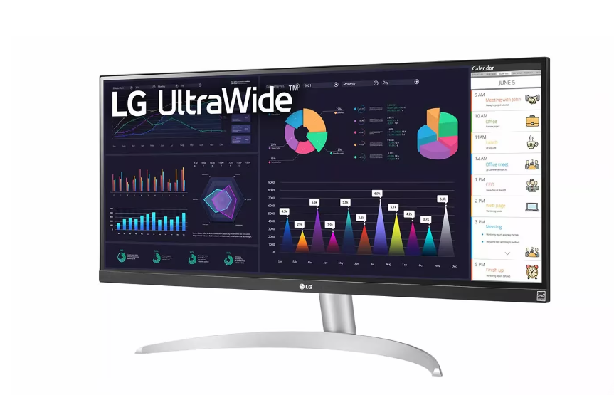 Buy 29WQ600-W.AMA Standard HDMI / VGA - 100Hz - Spk