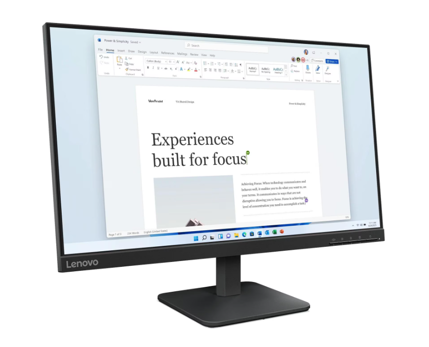 Buy Lenovo ThinkVision T24t-20 23.8 Inch FHD IPS,1920x1080 , Touch Monitor 62C5GAT1UK