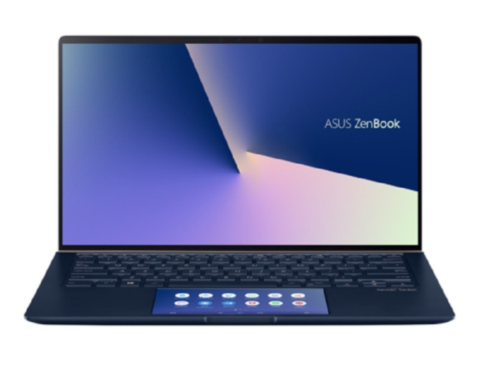 Buy Asus Laptop UX434 14FHD I7-10510/8GB/512GBSSD 32OP NO DVD TCH BLUE ENG 90NB0MQ3-M03450