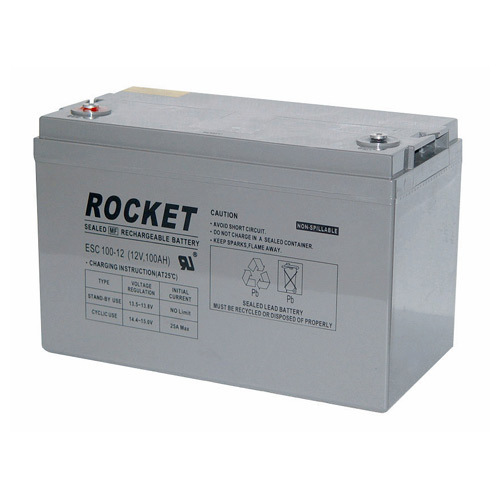 ESC 100-12 Rocket 12V 100Ah SMF UPS Battery