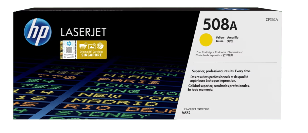 Buy CF362A HP 508A Yellow Original LaserJet Toner Cartridge