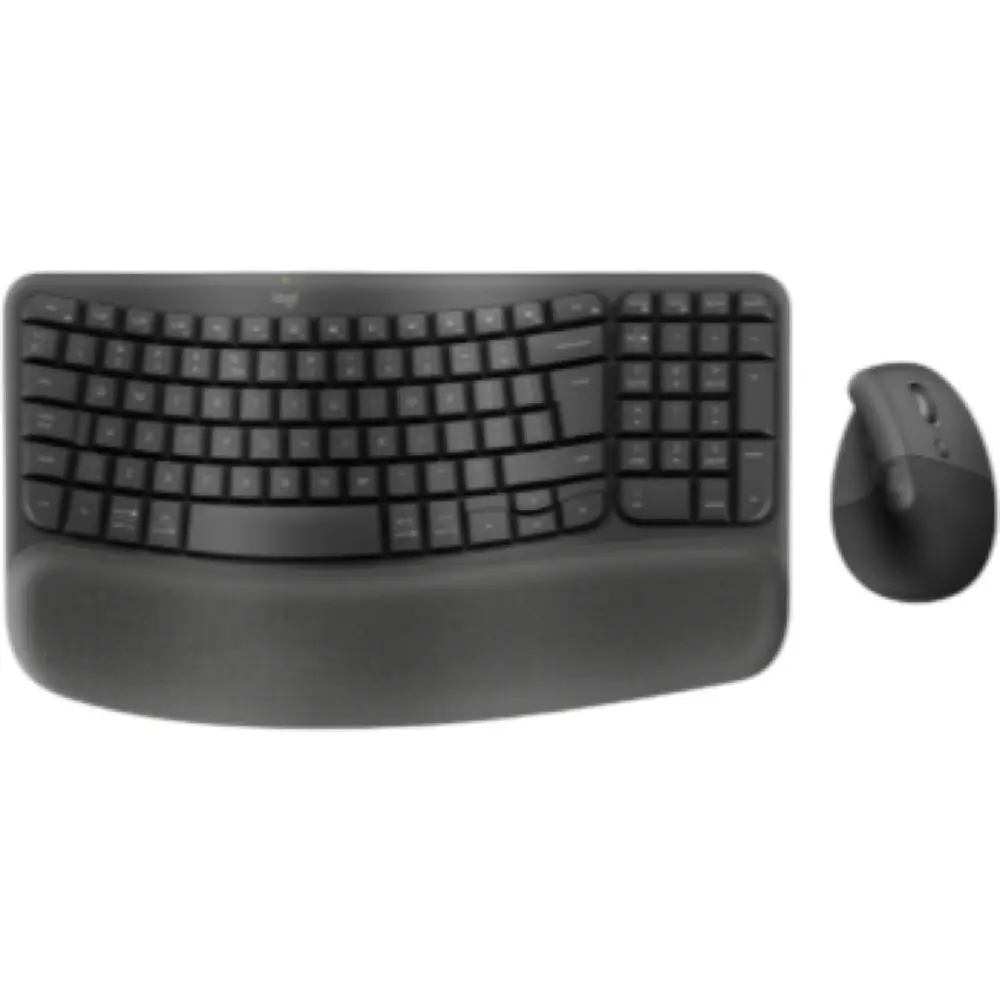 Buy Logitech Keyboard Mouse Combo Wireless - Wave Keys and Lift English (Graphite) 920-013635