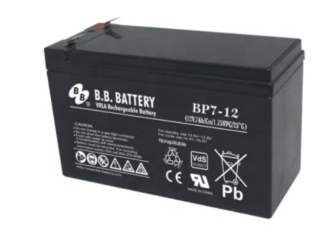 Buy BB Battery12V 7AH AGM UPS Storage Battery 12V Lead-Acid Battery BP7-12