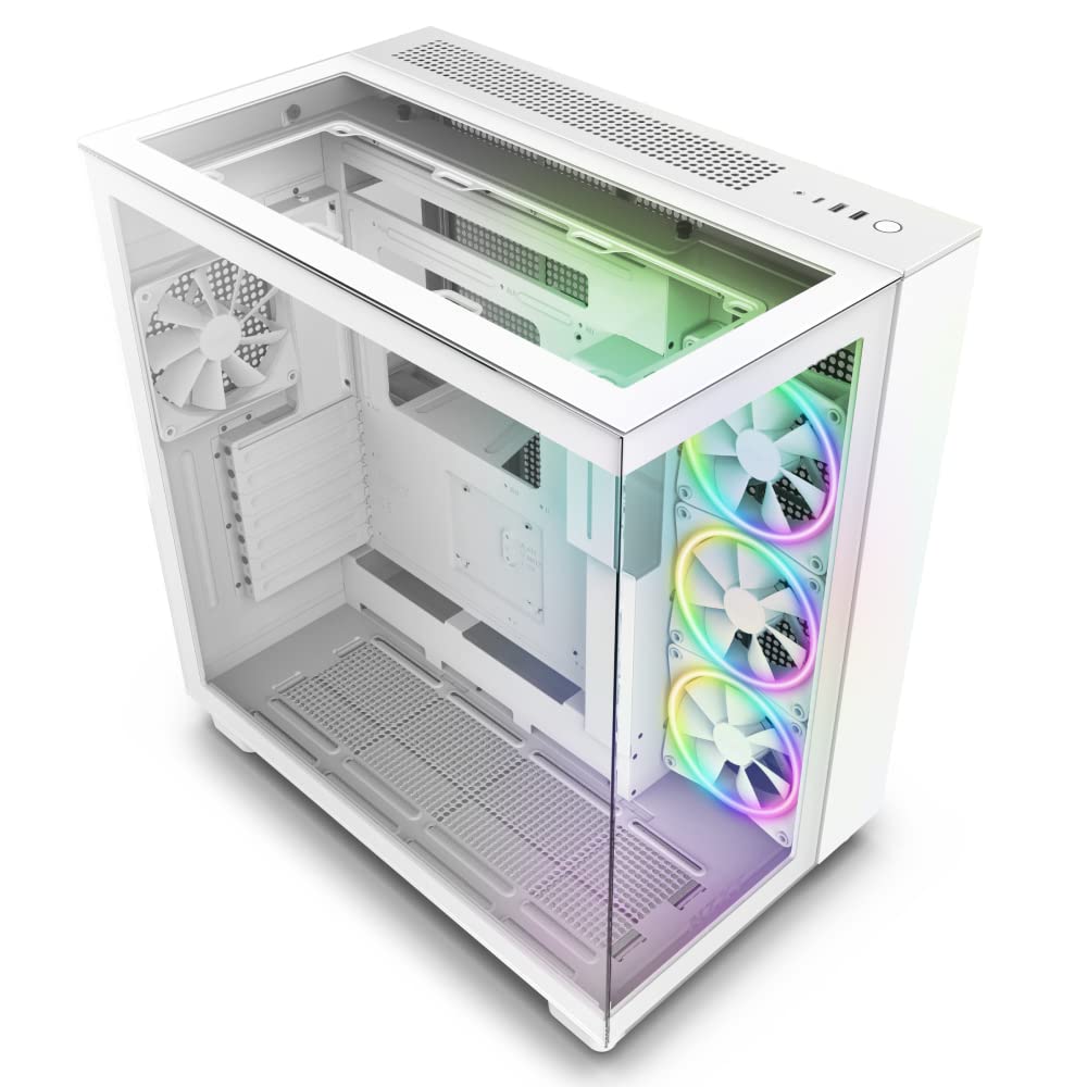 Buy (CM-H91EW-01)NZXT H9 Elite Edition White ATX Mid Tower Case