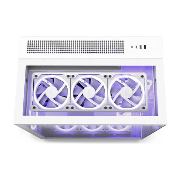 Buy (CM-H91EW-01)NZXT H9 Elite Edition White ATX Mid Tower Case